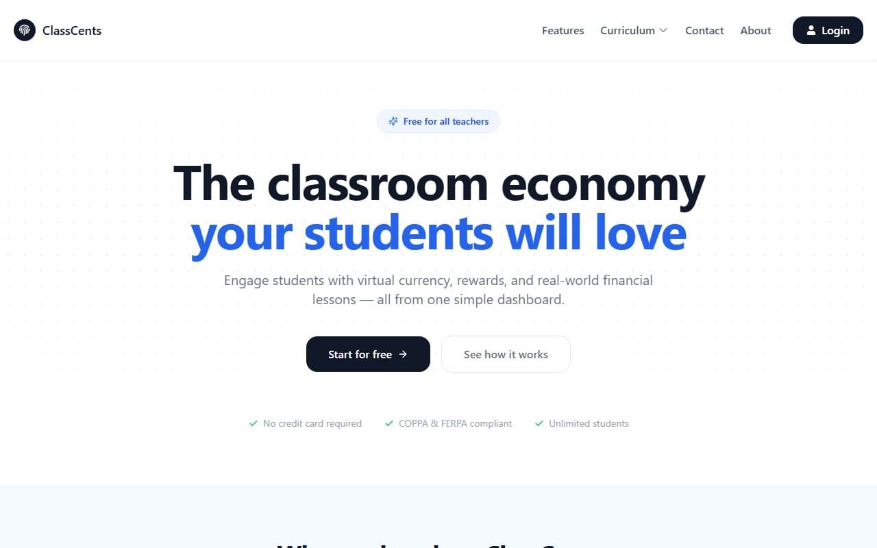 ClassCents screenshot