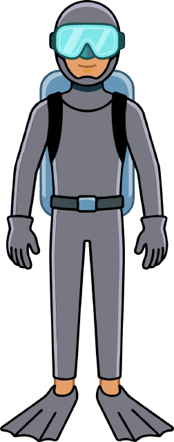 Titanium tier diver